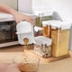 thumbnail image 4 of MGEZCOO - Juego de recipientes herméticos para almacenar alimentos: botes de plástico sin BPA con tapa, 4 piezas para organizar y almacenar alimentos en la despensa, ideales para cereales,, 4 of 6