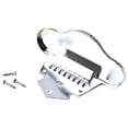 thumbnail image 4 of Mandolina tradicional Tailpiece Chrome Tailpiece Proyecto de bricolaje Fácil de instalar para guitarra Instrumento musical Mandolina, 4 of 9