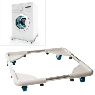 Adjustable Dolly Cart – Appliance Roller with Telescoping Base and 4 Locking Caster Wheels – 220lbs Weight Capacity – Moving Supplies by Stalwart
