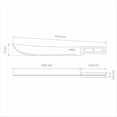 thumbnail image 2 of Tramontina - Machete Facao de Mato, de 14", con Láminas de Acero al Carbono, Mango de Madera y Remaches de Aluminio, Set Ergonómico y de Alta Durabilidad, Limpieza y Corte, 2 of 4