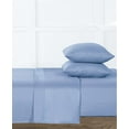 thumbnail image 2 of WELLBEING Ensemble de Draps Grand Bleu Clair Uni 300 Fils, 2 of 11
