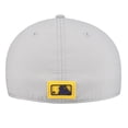 thumbnail image 4 of Men's New Era  Gray Milwaukee Brewers 2026 Clubhouse Alternate 39THIRTY Flex Hat, 4 of 4