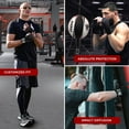 thumbnail image 4 of RDX Boxing Hand Wraps Inner Gloves Quick 75cm Long Wrist Straps Padded, 4 of 4