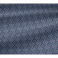 thumbnail image 5 of oneOone Viscose Jersey Fabric Argyle Style Ikat Decor Fabric Printed BTY 60 Inch Wide, 5 of 5