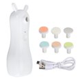 thumbnail image 2 of Baby Electric Nail Trimmer, Newborns Electric Nail Trimmer Battery Powered Rounded Curve 2 Levels Speed  for Home, 2 of 7