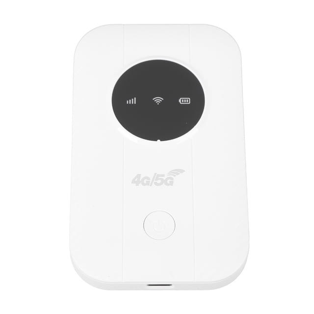 Enrutador Portátil 4G 5G, Enrutador Portátil de Hasta 10 Dispositivos 300Mbps para Viajar