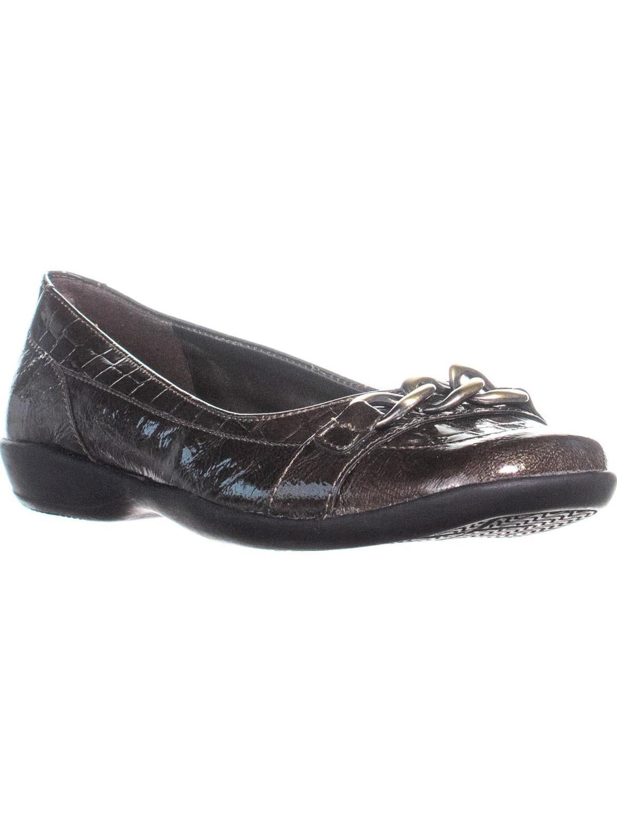 dark taupe flats