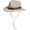 Beige-white, variant on Aussie Outback Hat for Men Women, UPF 50 Panama Golf Sun Hat Wide Brim with Chin Strap, Breathable & Packable