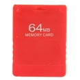 thumbnail image 1 of 64MB Memory Card, Memory Card Plug And Play Supports FMCB1.966 ABS High Speed  For  Game Console For Games Master Blue,Red, 1 of 8