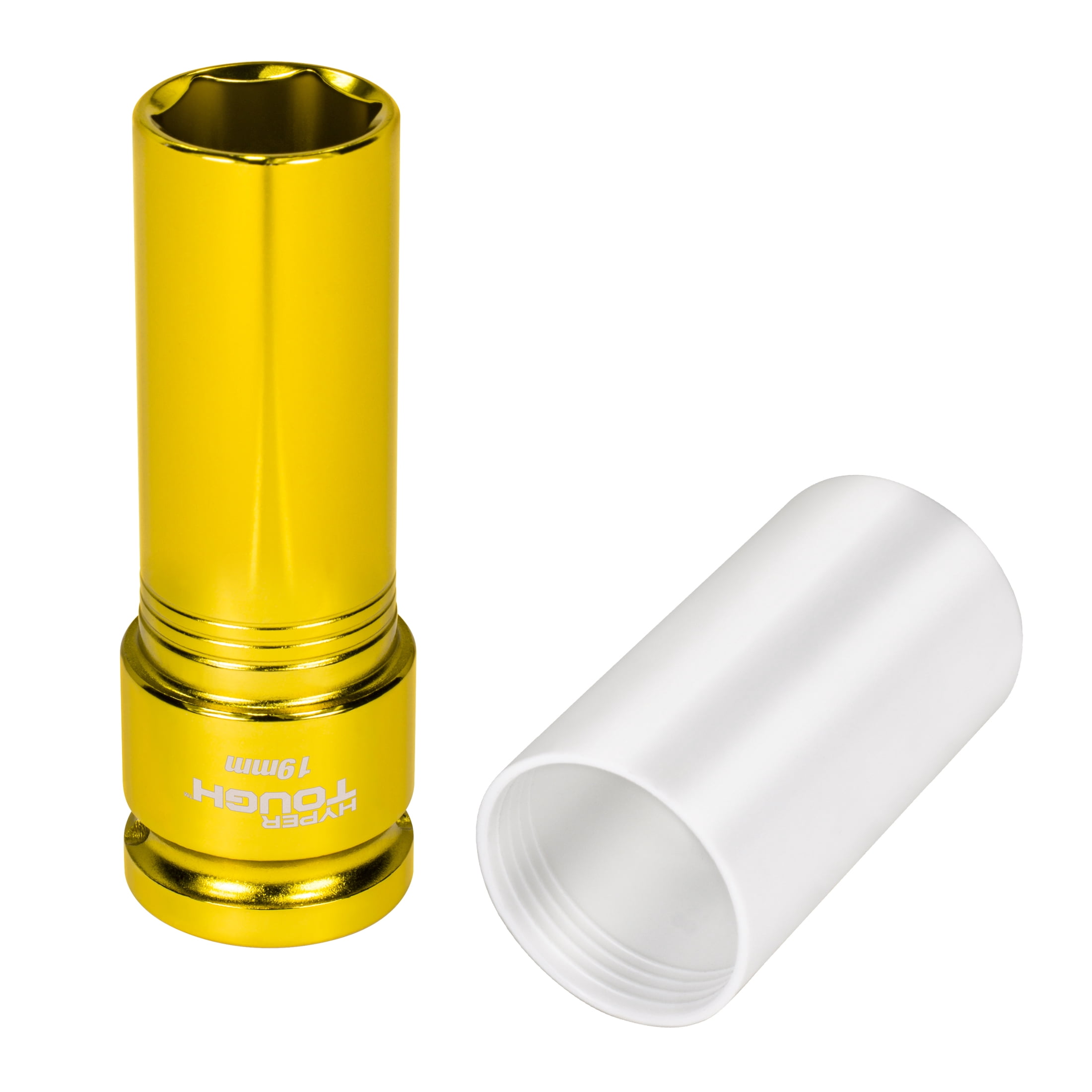 Non-Marring Lug Nut Socket, 19 Millimeter, 1/2-Inch Drive