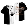 thumbnail image 1 of Maddox Batson Tracklist Baseball Jacket Tee First Dance Merch Summer Unisex Short Sleeve T-Shirts, 1 of 6