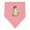 Mauve and Natural, variant on Inktastic Cute Baby Donkey Baby Bandana Bib