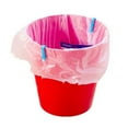thumbnail image 4 of Uxcell 15 piezas Clips de plástico azul para sujetar bolsas de basura, 4 of 5