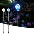 thumbnail image 1 of Xihbxyly Lámpara Solar para Jardín, Batería Recargable, Encendido y Apagado Automático, Resistente a La Intemperie Ip65, Fácil Instalación, Decoración para Exteriores, 74 Cm de Altura, 20 Luces Led,, 1 of 4