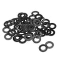 thumbnail image 3 of Uxcell 27mm O.D. 2.5mm Thick Nylon Flat Washers for 14mm ID Screw Bolt, 50 Count, 3 of 5