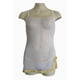 thumbnail image 1 of Camisón transparente con ribete de encaje en contraste y tanga a juego - Grande - Blanco Flirtzy 01823-L-White, 1 of 1