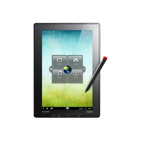 Lenovo ThinkPad 18393JU Tablet, 10.1" WXGA, 1 GB RAM, 32 GB Storage, Android 3.1 Honeycomb, Black