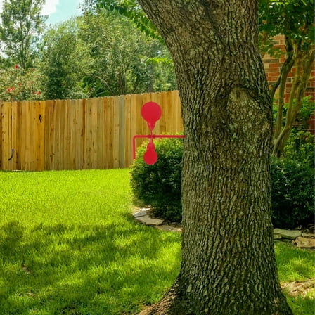 YUYUETIME 1Set Iron Hanging Shooting Targets Square Shape for Tree and Wooden Post Outdoor Shooting