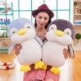 thumbnail image 3 of Juguetes de peluche de pingüino gordo suave para niños, muñeca de animales de dibujos animados, juguete de moda para bebés, niñas encantadoras, regalo de cumpleaños de Navidad, 30-55cm, 3 of 4