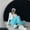 139#Blue, variant on Women's Sweatpants, Powerblend, Fleece Pants, Comfortable Lounge Pants for Women, Casual Fashion Solid Color Drawstring Elastic High Waist Straight Barrel Pants