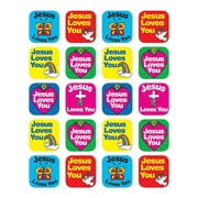 Jesus Loves You Stickers, Stationery, Party Supplies, 120 Pieces