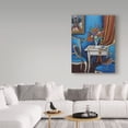 thumbnail image 3 of Trademark Fine Art 'Bird House Floral' Canvas Art by Catherine A Nolin, 3 of 3