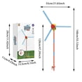 thumbnail image 2 of Windmill Water Sprinkler Outdoor Yard Toy For Kids 360 Rotation With 36 Spray Nozzles Summer Play Games Backyard Garden Watering, 2 of 6