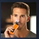 thumbnail image 3 of Recortador de Nariz Manual de Acero Inoxidable 2 en 1, Cortaúñas Portátil e Indoloro para Cejas para Hombres, Aparato de Cuidado Personal Lavable, 3 of 5