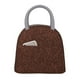 thumbnail image 1 of Balery Dark Brown Glitter Bolsa de Almuerzo para Mujeres, Caja de Almuerzo, Bolsa de Almuerzo Pequeña Impermeable, Tote de Almuerzo Reutilizable con Gran Capacidad, 1 of 6