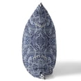 thumbnail image 2 of HomeRoots 413019 20 Po Indigo Boho Ornements Coussin à Fermeture Éclair Intérieur et Extérieur, 2 of 3