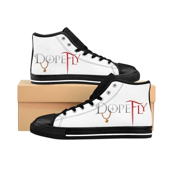 Dopefly World Men's High-top Sneakers