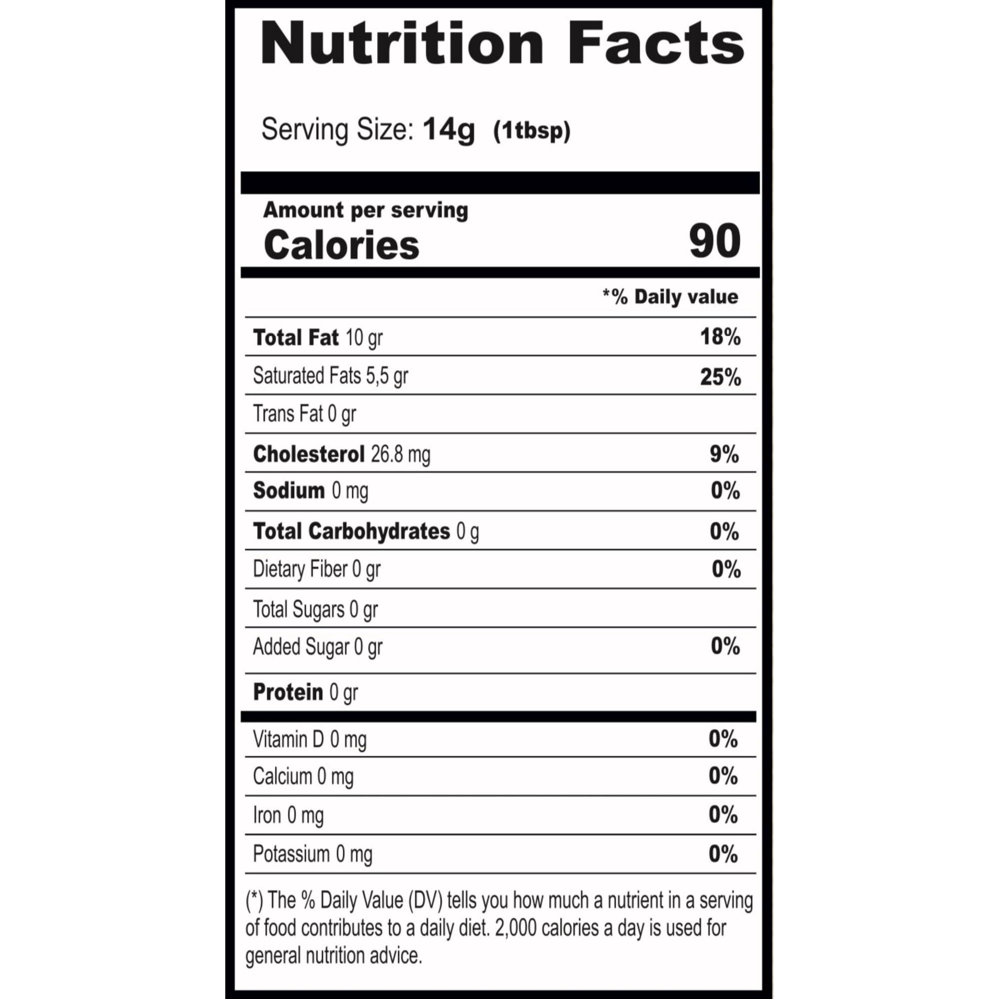 Servio Grass Fed Non-GMO Traditional Ghee Clarified Butter, Shelf-Stable