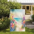 thumbnail image 4 of Double-sided Garden Flag, Welcome Flowers Dress Welcome Garden Flag Home Yard Outdoor Decoration, 4 of 5