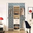 thumbnail image 2 of 5 Shelf 2 Drawer Closet Organizer 3 Adjustable Hanging Rods, 2 of 9