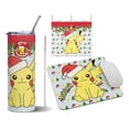 thumbnail image 1 of Termo Tumbler SVART 20 oz Diseño Pokemon Pikachu Feliz Navidad MD1, 1 of 5