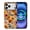 Floral Dream Wildflower Embroidery, variant on Case for iPhone 16, Compatible with MagSafe Hard Shell, Soft Silicone 2 in 1 Hybrid Shockproof Bumper Drop Protective Case Red Checkerboard Retro British Style