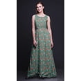thumbnail image 2 of Bimba Robe Longue Maxi à Imprimé Floral pour Femmes, Tenue de Villégiature, Robe de Soirée - Petit, 2 of 6