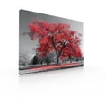 thumbnail image 1 of Cuadro Decorativo Moderno Ideas Creativas Arbol Rojo 120 cm x 80 cm Cuadro sublimado en tela, 1 of 2