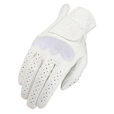 UPC: 0797698309491 | 32HE 12 Size Heritage Spectrum Show Horse Riding Equestrian Glove Leather White