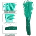 thumbnail image 5 of Curling Comb, Wavy Comb, for Curly Textured Wavy Hair, Improve Hair Texture (Green), 5 of 5