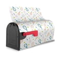 thumbnail image 3 of Uemuo Cute Tennis Rackets Pattern Mailbox Covers Magnetic Standard Mailbox Covers Holiday Mailbox Wraps for Christmas Garden Yard Home Outdoor Decor-25.5x21 in, 3 of 8