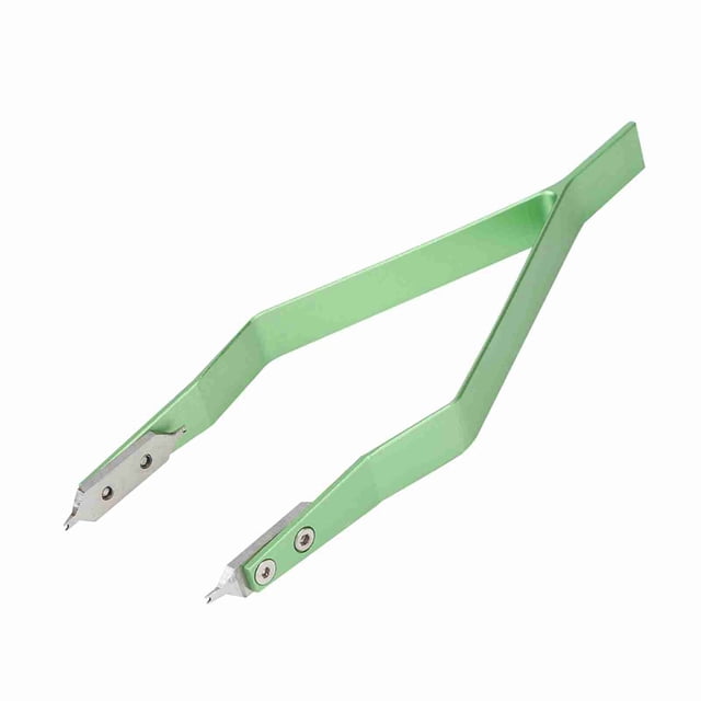 Pinzas De Barra De Resorte Para Reloj En Forma De V, Herramienta De Reparación De Relojes De Metal Con Puntas Finas Bifurcadas Para Relojeros Y Reparadores