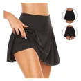 thumbnail image 3 of Falda Con Pantalones Cortos 2 En 1 Para Yoga, Deportes, 3 of 8