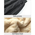 thumbnail image 4 of YunPes Youth Winter Ski Snow Pants for Girls Boys Sherpa Fleece Snowpants Waterproof Puffer Down Joggers Thick Warm Snowwear Trouser, 4 of 8