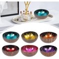 thumbnail image 3 of Coconut Decorative Bowl,Handcrafted Coconut Shell Key Bowl Fruit Snack Holder Container for Door Entryway Table Dry Snacks, 3 of 7