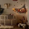 thumbnail image 3 of Crash Snow White Macrame DreamLights Boho Stuffed Animal Storage Net For Stuffed, 3 of 4