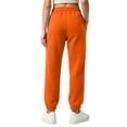 thumbnail image 4 of Women's Jogger Pants Drawstring Elastic Waist Loose Fit Solid Color Casual Sweatpants Lounge Pants with Pockets, 4 of 5