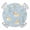 Mutli-Color, variant on Funny Giraffes Round Tablecloth for 45-54 Inch Tables,Fitted Table Cover with Elastic Edge,Cute Art Fun Lovely Animals on Toilets Waterproof Outdoor Table Cloth Protector for Patio Garden Dinner