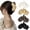 C-4pcs large colorful flower, variant on 4PCS Hawaiian Plumeria Flower Hair Clips - Large Non-Slip Matte Claw Clips for Women, Strong Hold Beach Hair Accessories