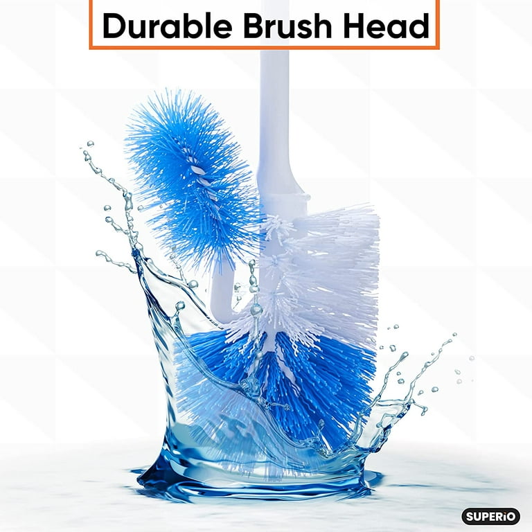 Toilet Brush with Rim Cleaner